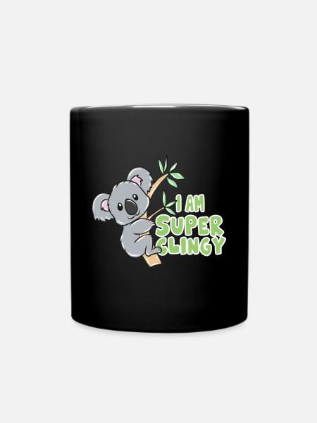 koala - Mug uni - noir