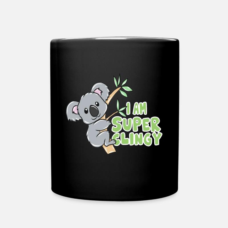 koala - Mug uni - noir