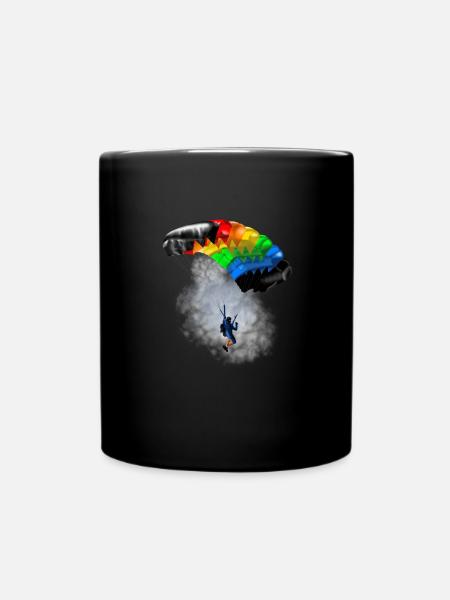 parachute - Mug uni - noir