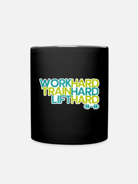 disant: remise en forme - Mug uni - noir