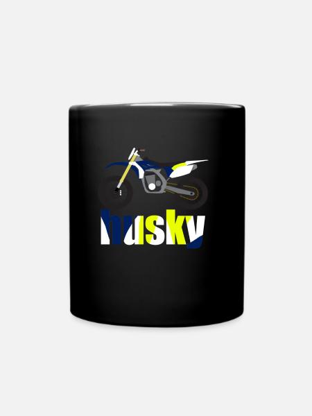 Husky Enduro Cross Idée Cadeau - Mug uni - noir