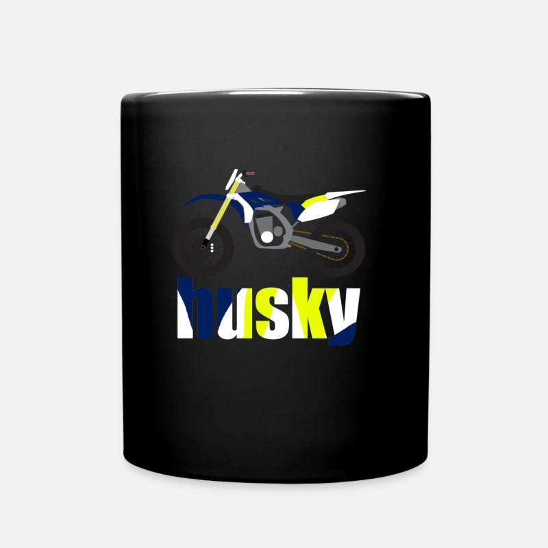 Husky Enduro Cross Idée Cadeau - Mug uni - noir