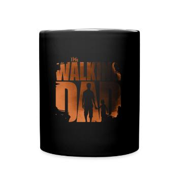 Walking Dad - Funny saying, gift for fathers - Full Colour Mug - black - Front