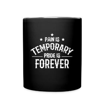 Bodybuilder Spruch - Tasse einfarbig - Schwarz - Vorne