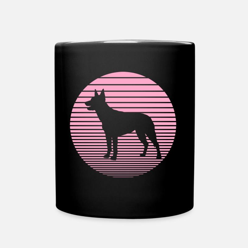Australian Kelpie - Mug uni - noir