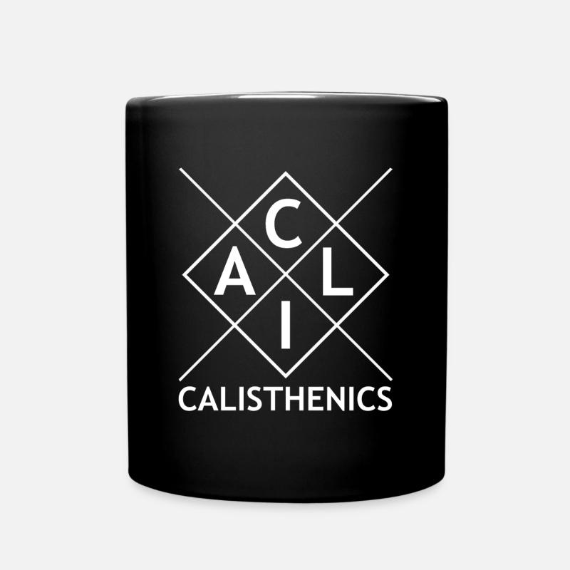 Cali Calisthenics - Tasse einfarbig - Schwarz