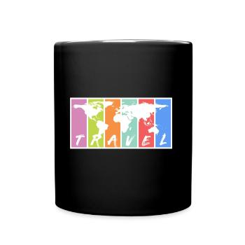Voyage. Voyage! Voyage - Mug uni - noir - Devant