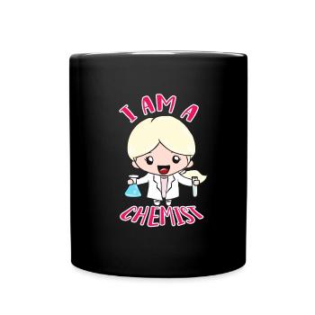 Chemiker - Tasse einfarbig - Schwarz - Vorne