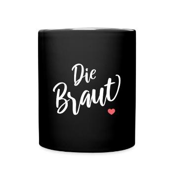 Die Braut - Full Colour Mug - black - Front