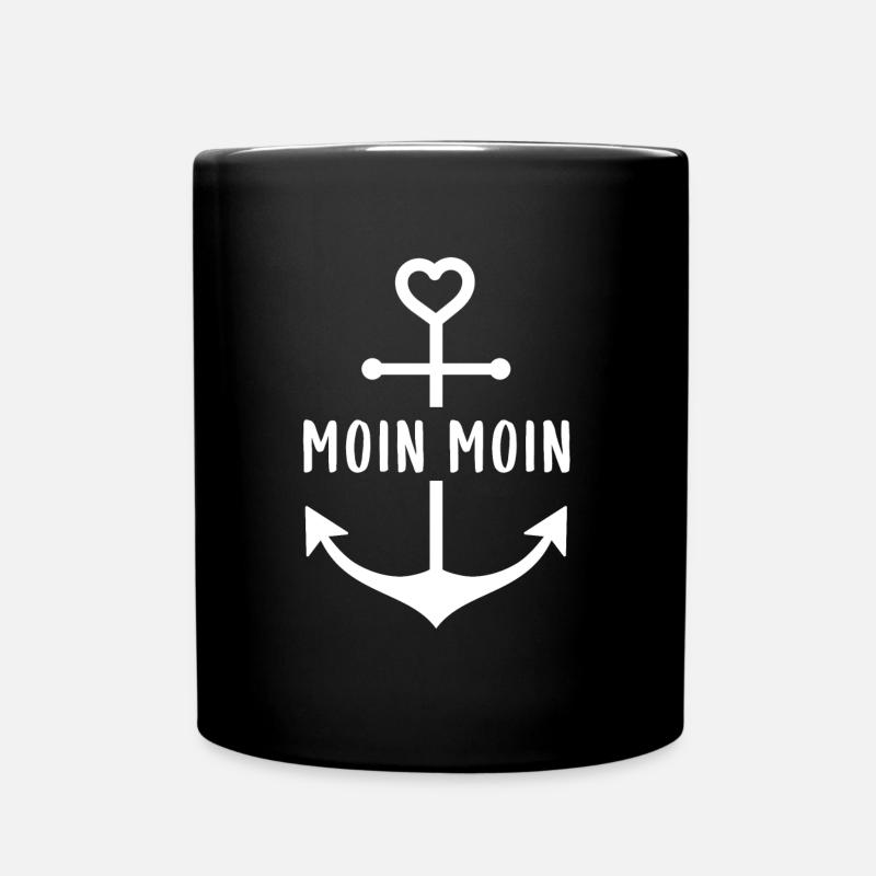 Anker Moin Moin - Tasse einfarbig - Schwarz