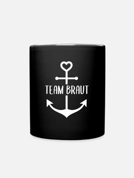 Team Braut - Mug uni - noir