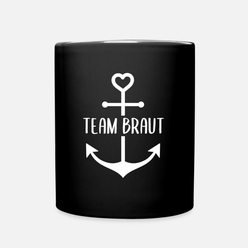 Team Braut - Mug uni - noir