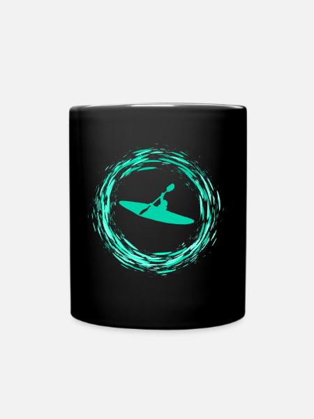 kayak - Mug uni - noir