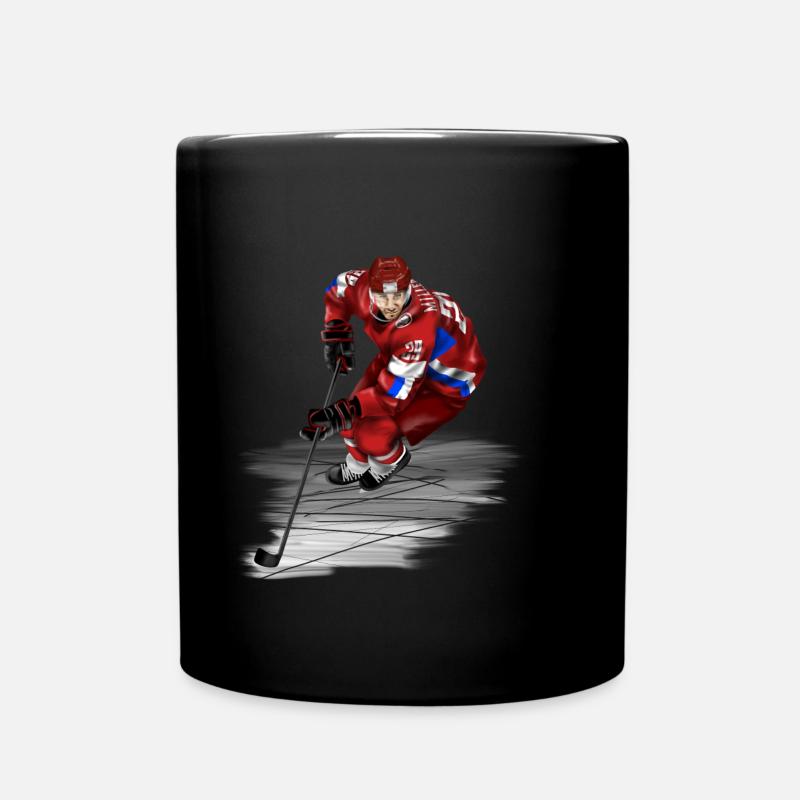 Eishockey - Tasse einfarbig - Schwarz