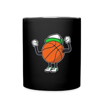 Basketball basketball sport - Full Colour Mug - black - Front