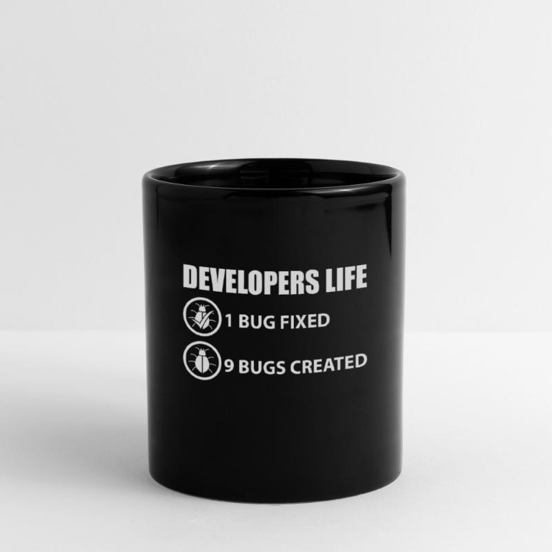Programmierer Witz Tasse einfarbig