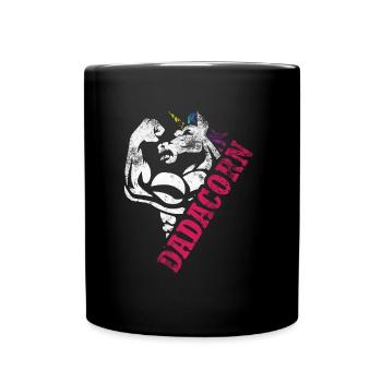 Dadacorn - Tasse einfarbig - Schwarz - Vorne