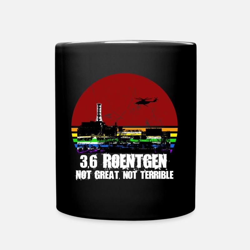 3.6 Roentgen - Pas génial, pas terrible - Mug uni - noir