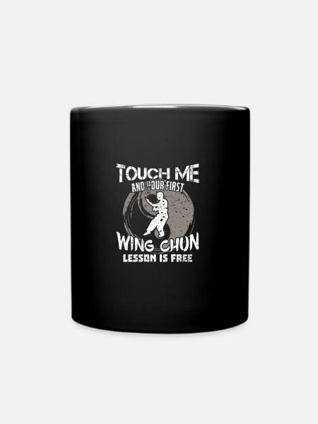 Wing Chun - Tasse einfarbig - Schwarz
