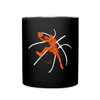 Basketball sport - Full Colour Mug - black - Front