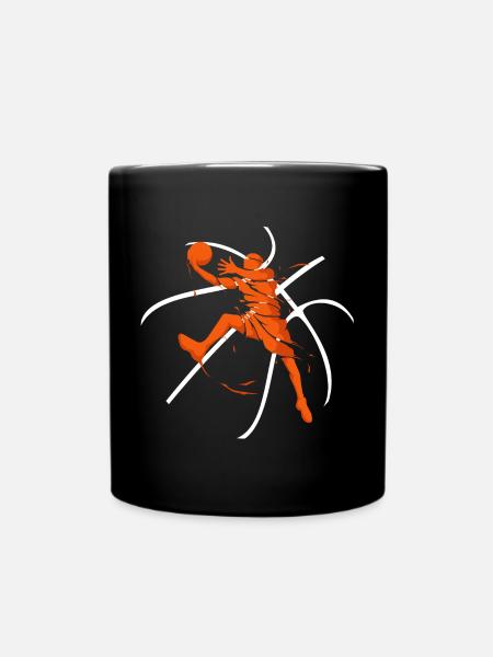 Basketball sport - Full Colour Mug - black