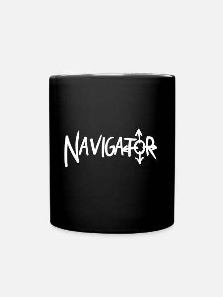 navigator - Full Colour Mug - black