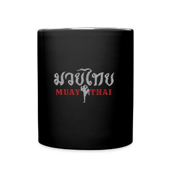 Muay Thai - Mug uni - noir - Devant