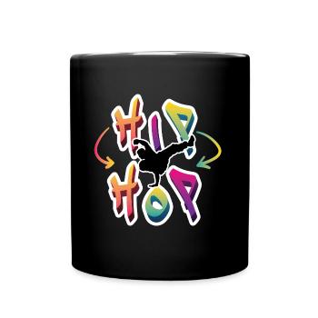 Hip Hop - Dancer Geschenk Geburtstag Tanzen Street - Tasse einfarbig - Schwarz - Vorne