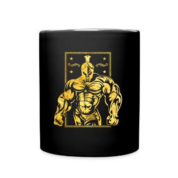 or spartiate - Mug uni - noir - Devant