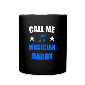 Père de la musique - Mug uni - noir - Devant