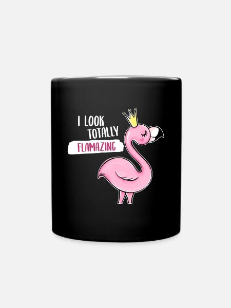 Flamingo Flamazing humour drôle et cool - Mug uni - noir