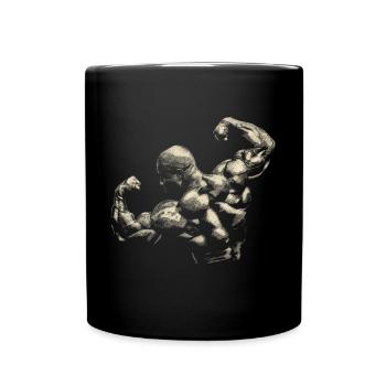 Bodybuilding - Mug uni - noir - Devant