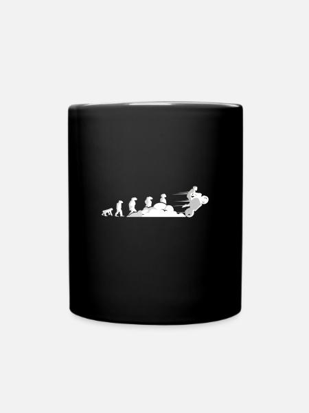 Evolution Moto - Mug uni - noir