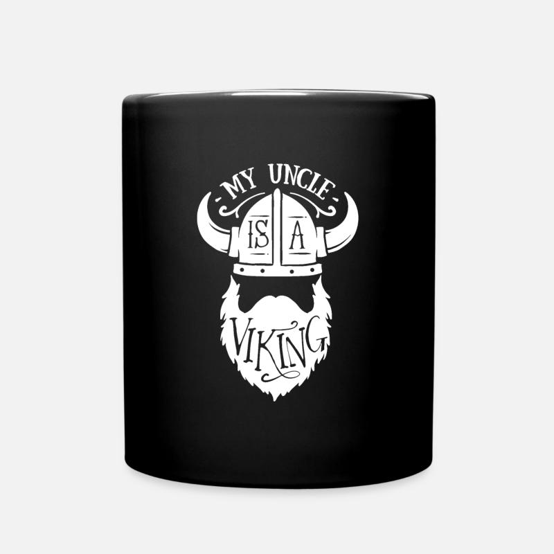 Cadeau oncle barbe barbe barbe nièce neveu - Mug uni - noir