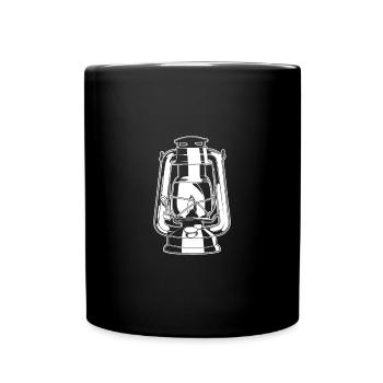 oil lamp - Full Colour Mug - black - Front