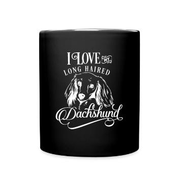 Dachshund Dachshund Teckel Chien Chien Cadeau D'Animal - Mug uni - noir - Devant
