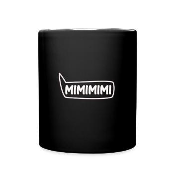 Witzig - Tasse einfarbig - Schwarz - Vorne