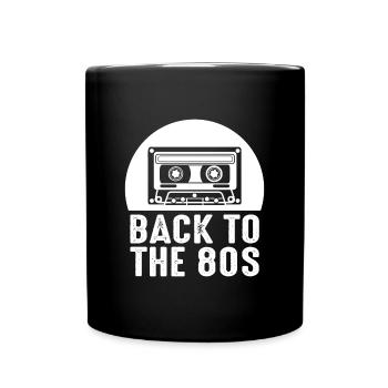 80s - Full Colour Mug - black - Front