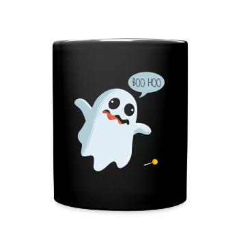Halloween fantôme fantôme bonbons enfant - Mug uni - noir - Devant