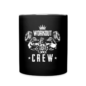 équipe d'entraînement de gorille - Mug uni - noir - Devant
