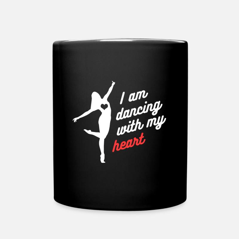 To dance - Full Colour Mug - black