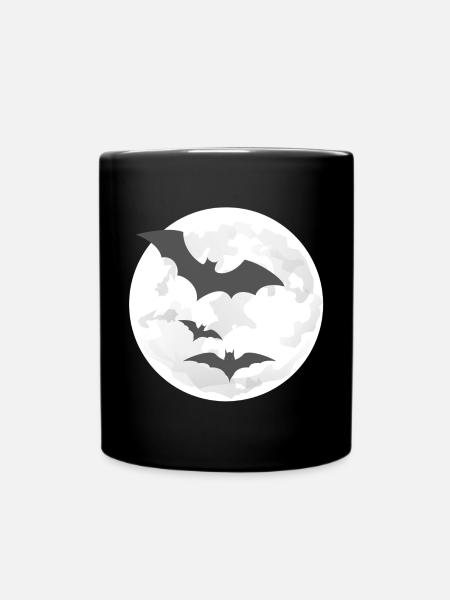 Vol nocturne des chauves-souris - Mug uni - noir