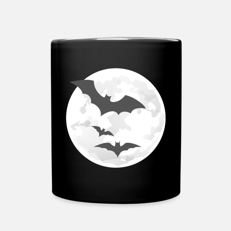 Vol nocturne des chauves-souris - Mug uni - noir
