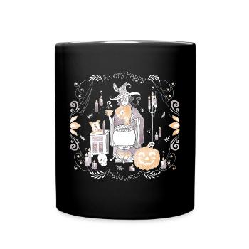 Halloween 2 - Mug uni - noir - Devant