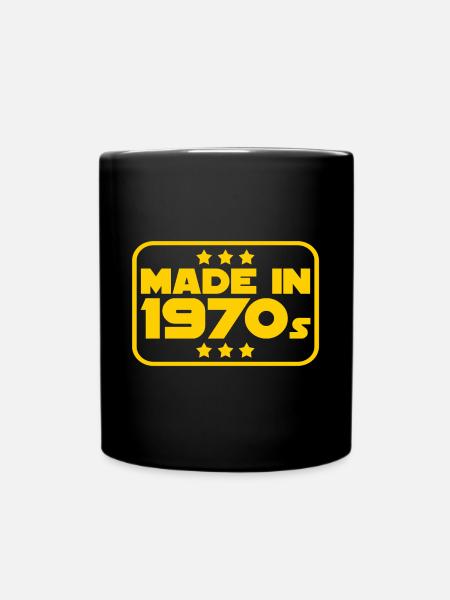 Made in 70 1970 Naissance - Mug uni - noir