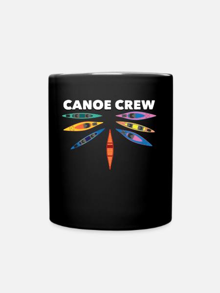 Canoe crew - Full Colour Mug - black