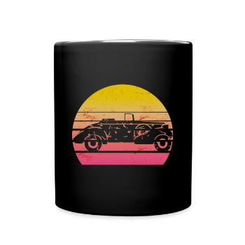Auto vintage voiture rétro vintage - Mug uni - noir - Devant