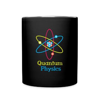 Physique quantique - Mug uni - noir - Devant