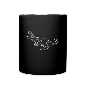 T-Rex - Dinosaurs - Dinosaurs - Full Colour Mug - black - Front
