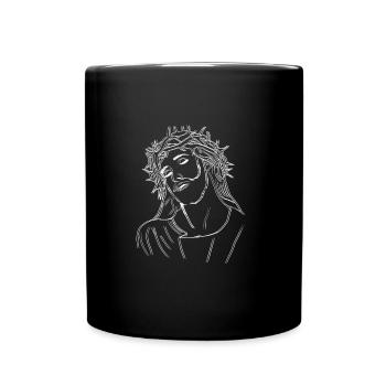 Jésus Christ - Mug uni - noir - Devant
